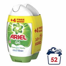 Load image into Gallery viewer, Ariel Cleans illiantly Even In a Cold wash Gel, 24 or 52 washes