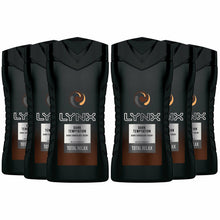 Load image into Gallery viewer, Lynx Total Relax Shower Gel Body Wash, Dark Temptation, 6 Pack, 250ml