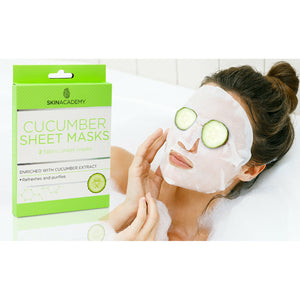 Skin Academy Cucumber Face Sheet Mask