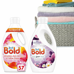 Bold 2in1 Washing Liquid, Lavender & Sparkling Bloom, 57 Washes