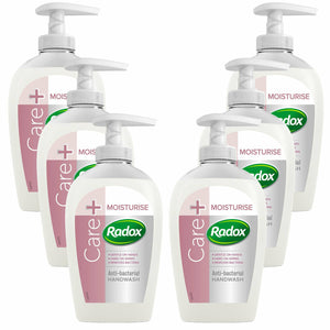 Radox Antibacterial Hand Wash, Care+Moisturise, 250ml