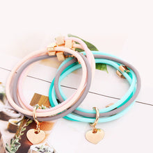 Load image into Gallery viewer, Natural Mosquito-Repelling Stacked Band Bracelet