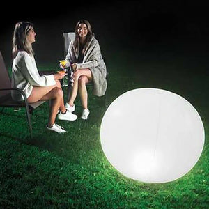 Intex 68695 Waterproof Floating Sphere LED Pool Garden Light
