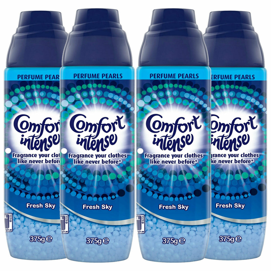 Comfort Intense Perfume Pearls, Fuschia Passion or Blue Sky, 3.75 Kg, 4 Packs