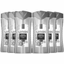 Load image into Gallery viewer, Lynx +Series Shower Gel for Sensitive Skin, 6 Pack, 300ml