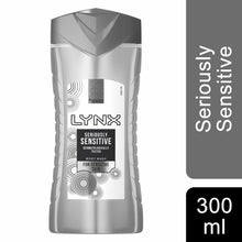 Load image into Gallery viewer, Lynx +Series Shower Gel for Sensitive Skin, 6 Pack, 300ml