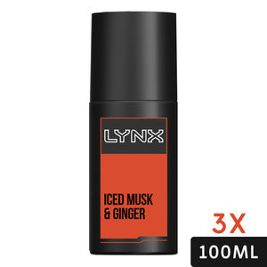 Lynx 100ml Daily Fragrance Precision Pump Spray - 3 Pack