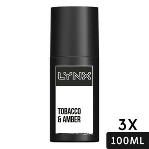 Lynx 100ml Daily Fragrance Precision Pump Spray - 3 Pack