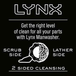 Lynx Fresh Charge Shower Gel Body Wash, Black, 6 Pack, 250ml