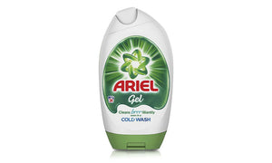 Ariel Cleans illiantly Even In a Cold wash Gel, 24 or 52 washes