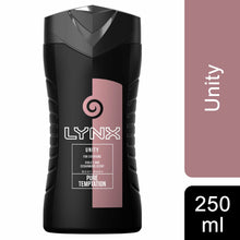 Load image into Gallery viewer, Lynx Pure Temptation Shower Gel Body Wash, Unity, 6 Pack, 250ml