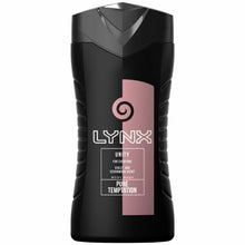 Load image into Gallery viewer, Lynx Pure Temptation Shower Gel Body Wash, Unity, 6 Pack, 250ml
