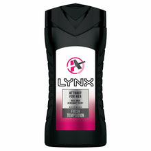 Load image into Gallery viewer, Lynx Fresh Temptation Shower Gel Body wash, Attract For Her, 6 Pack, 250ml