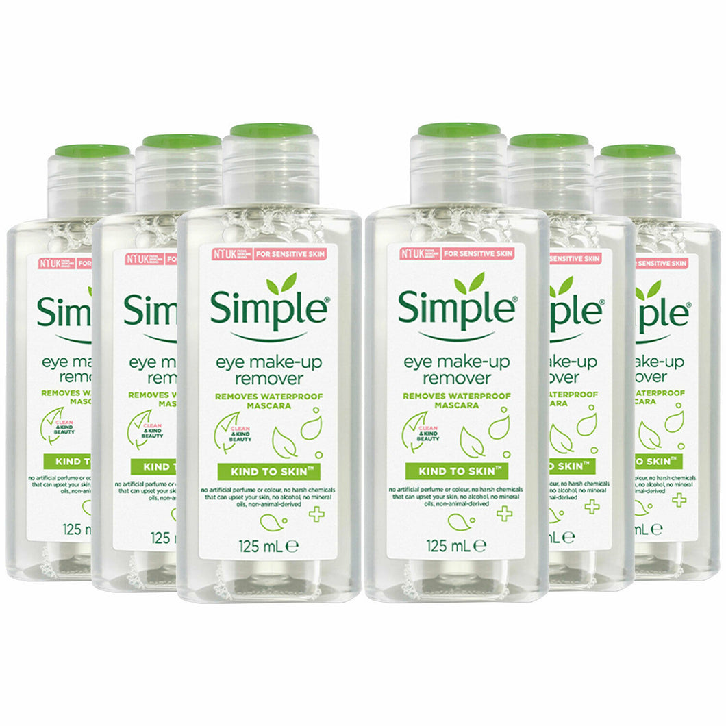 Simple Kind to Skin Eye Make-up Remover, 125ml