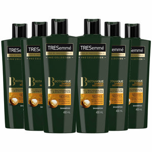 Tresemme Pro Collection Botanique Damage Recovery Shampoo 6 Pack, 400ml