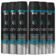 Load image into Gallery viewer, Lynx XXL For Men Body Spray Deodorant 250ml - Pack of 6