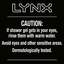 Load image into Gallery viewer, Lynx Fresh Charge Shower Gel Body Wash, Black, 6 Pack, 250ml