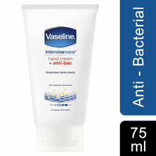 Load image into Gallery viewer, Vaseline Intensive Care Hand Cream + Anti-Bacterial, Pack of 3, 75ml
