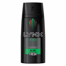 Load image into Gallery viewer, Lynx Body Spray Deodorant, Africa, 150ml