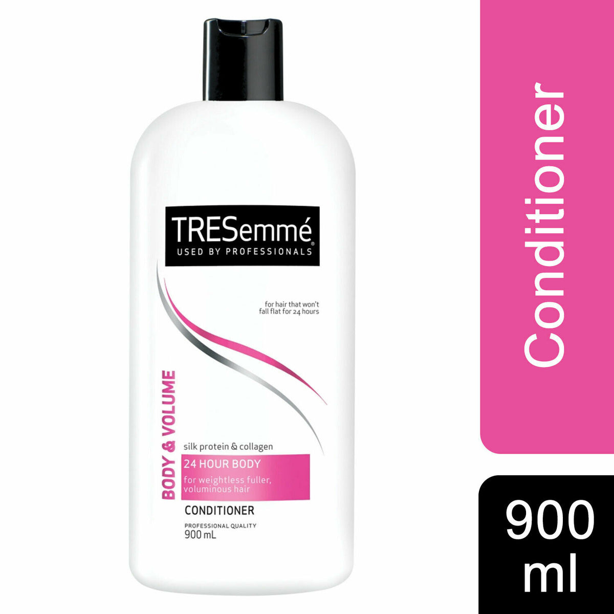 TRESemmé Shampoo 24h Body & Volumen, 900 Ml Flasche - Für Mehr Fülle Und Sprungkraft Im Haar