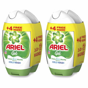 Ariel Cleans illiantly Even In a Cold wash Gel, 24 or 52 washes