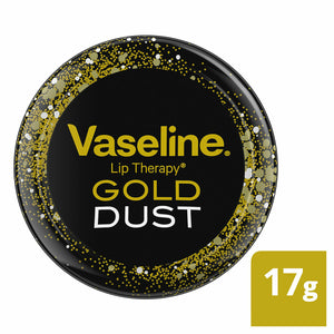 Vaseline Luxurious Addition Lip Therapy Gold Dust Lip Balm, 6 Pack, 17g