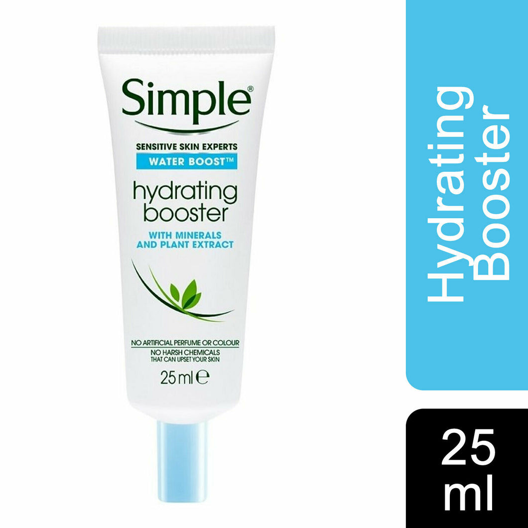 Simple Water Boost Face Hydrating Booster 25 Ml, Pack of 3