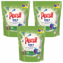 Load image into Gallery viewer, Persil 3in1 Capsules Bio/NonBio/Colour, 3 Pack of 50 Washes - Total 150 Washes