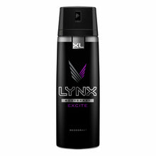 Load image into Gallery viewer, Lynx XL All Day Fresh Body Spray Deodorant, Excite, 200ml