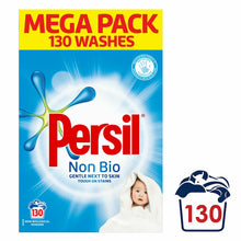 Load image into Gallery viewer, Persil Mega Pack Washing Powder, Non-Bio/Colour/Bio, 1 Pack of 130 Washes