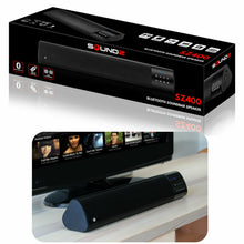 Load image into Gallery viewer, Soundz SZ400 Bluetooth Fidelity Audio &amp; Low-Frequency Soundbar Speaker Black