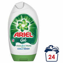 Load image into Gallery viewer, Ariel Cleans illiantly Even In a Cold wash Gel, 24 or 52 washes